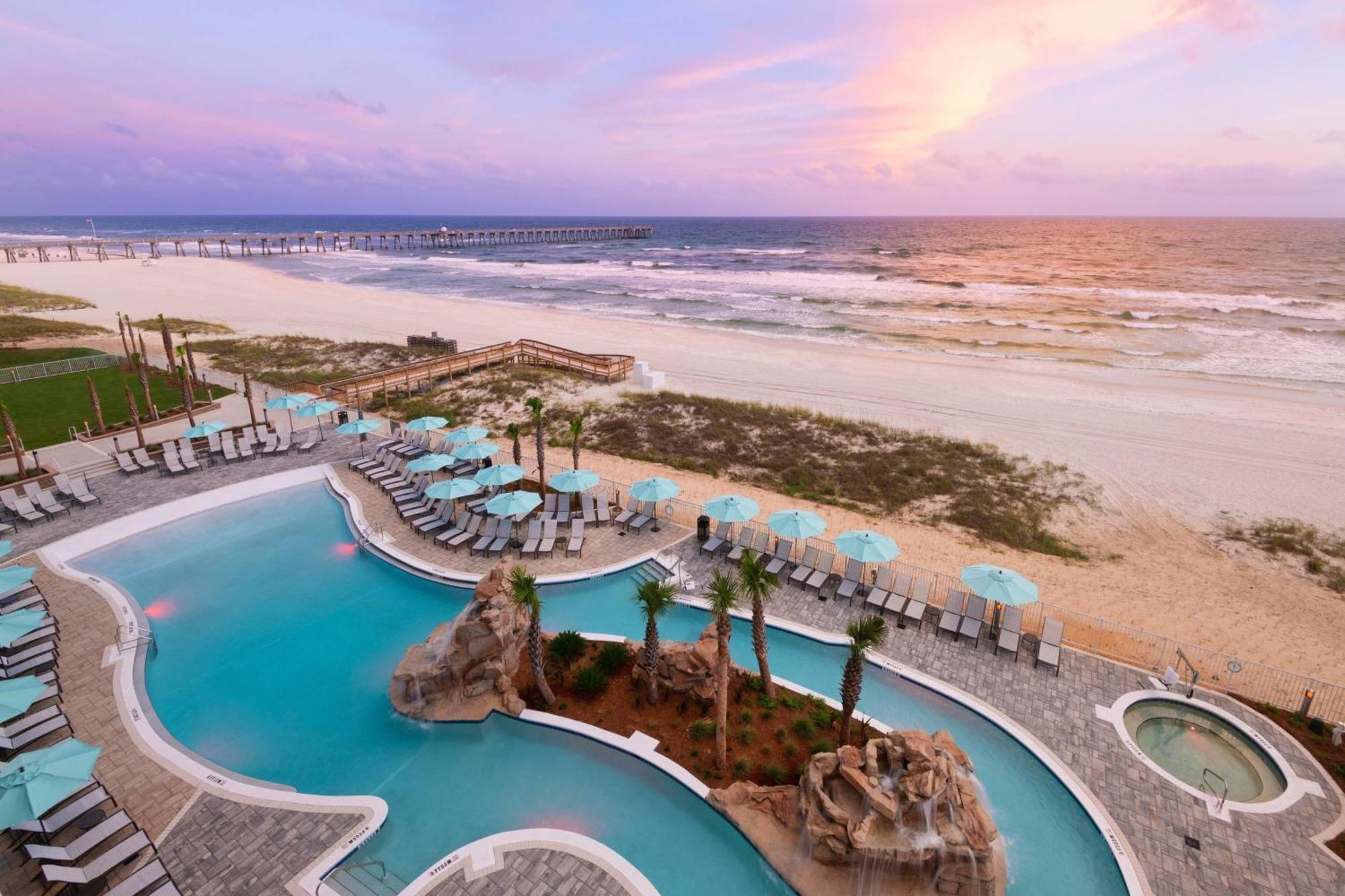Springhill Suites By Marriott Panama City Beach Beachfront Экстерьер фото